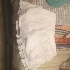 Lululemon White Pace setter skirt